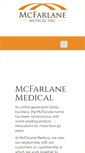 Mobile Screenshot of mcfarlanemedical.com